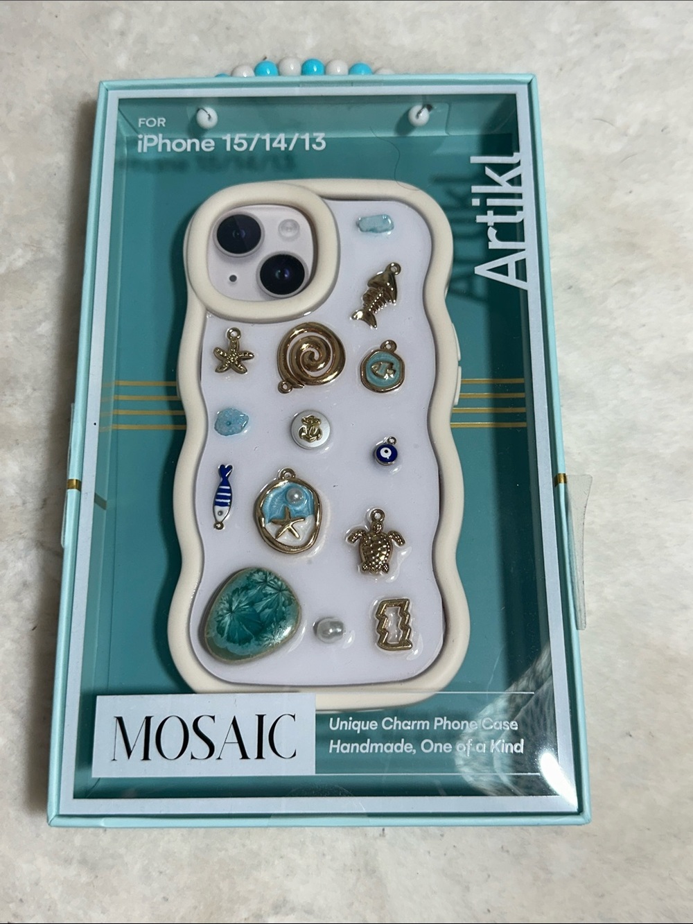 Artikl mosaic charms iPhone 15/14/13 case